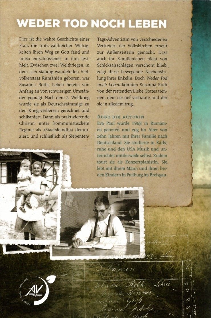 Advent-Verlag GmbH-Weder Tod noch Leben_2420938_2 Advent-Verlag GmbH-Weder Tod noch Leben_2420938_