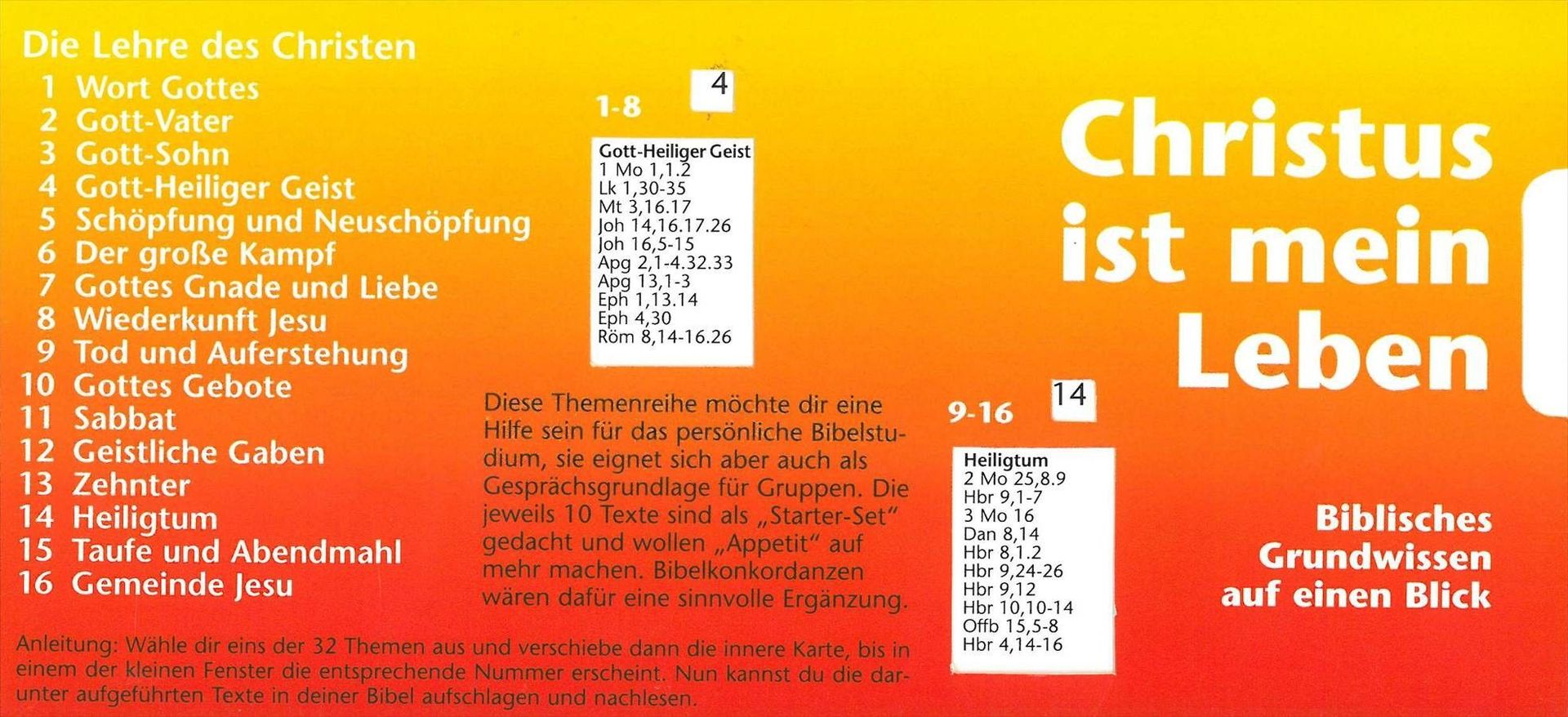 Advent-Verlag GmbH-Bibelschieber Christus ist mein Leben_4440514_1 Advent-Verlag GmbH-Bibelschieber Christus ist mein Leben 4440514_1