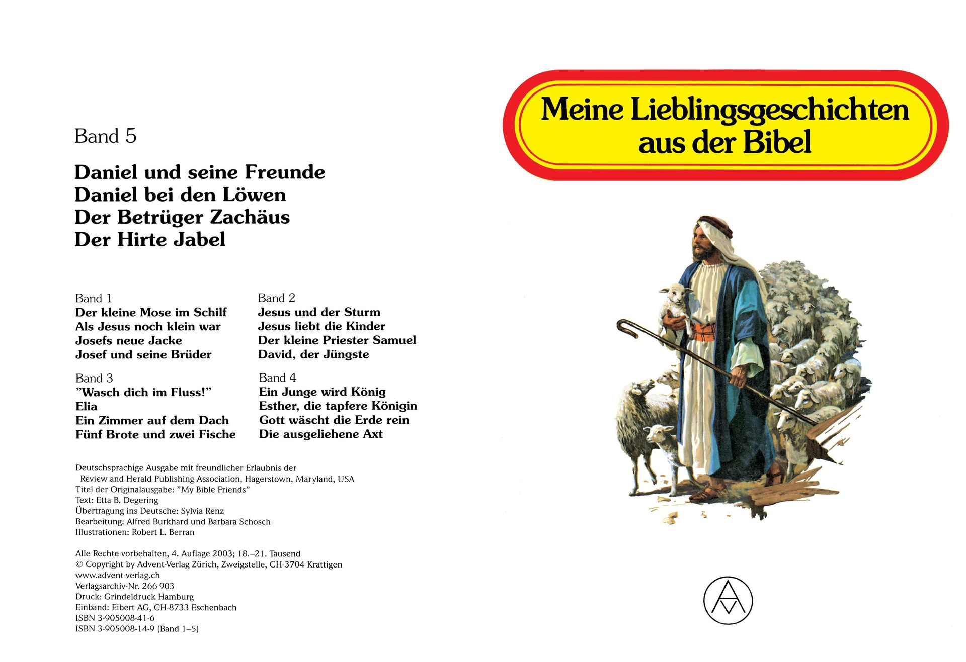 Advent-Verlag Schweiz-Serie: Meine Lieblingsgeschichten, Bd. 5, CD 3 Mundart_2410905_