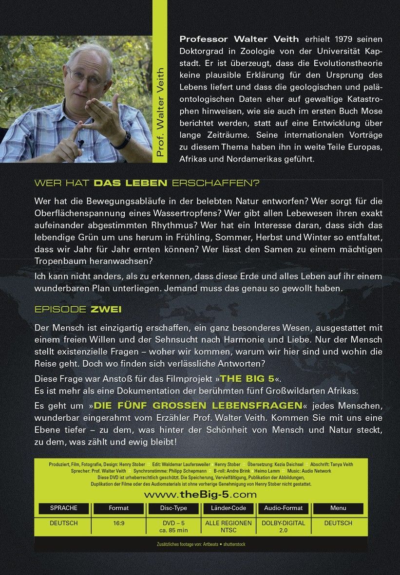 DVD: Die fünf grossen Lebensfragen/The Big 5_3641076_
