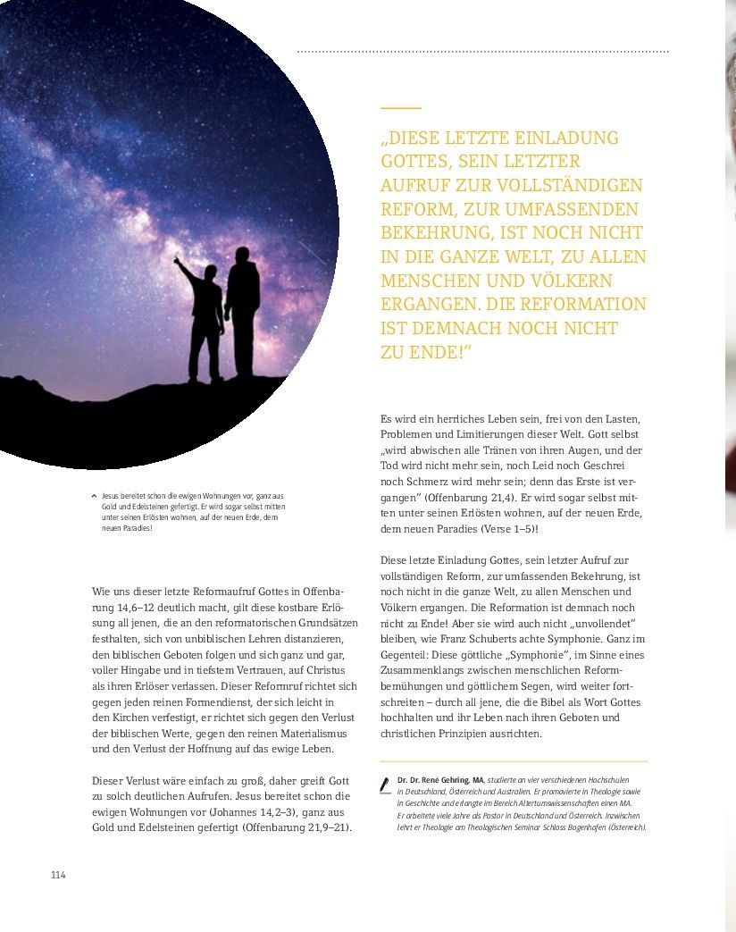 Advent-Verlag Schweiz-(ein)blick: Die Unvollendete, Reformationsmagazin_1410989_18 Advent-Verlag Schweiz-(ein)blick: Die Unvollendete, Reformationsmagazin_1410989_