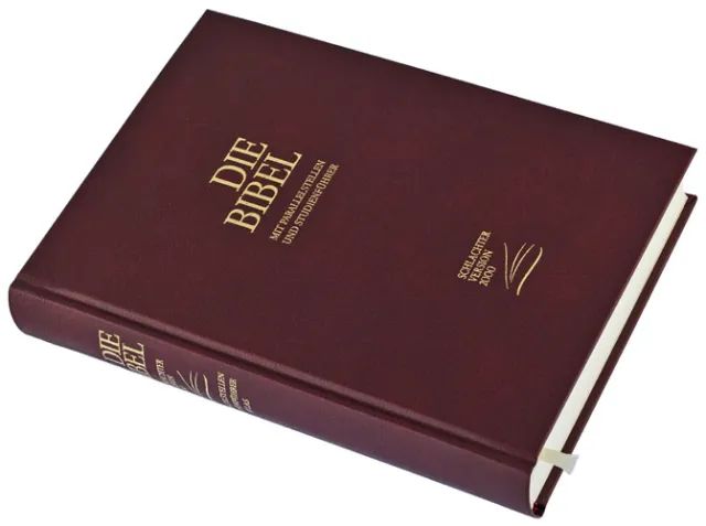Haus der Bibel / Société Biblique de Genève-Bibel, Schlachter 2000, Standard, Hardcover, weinrot_2943030_