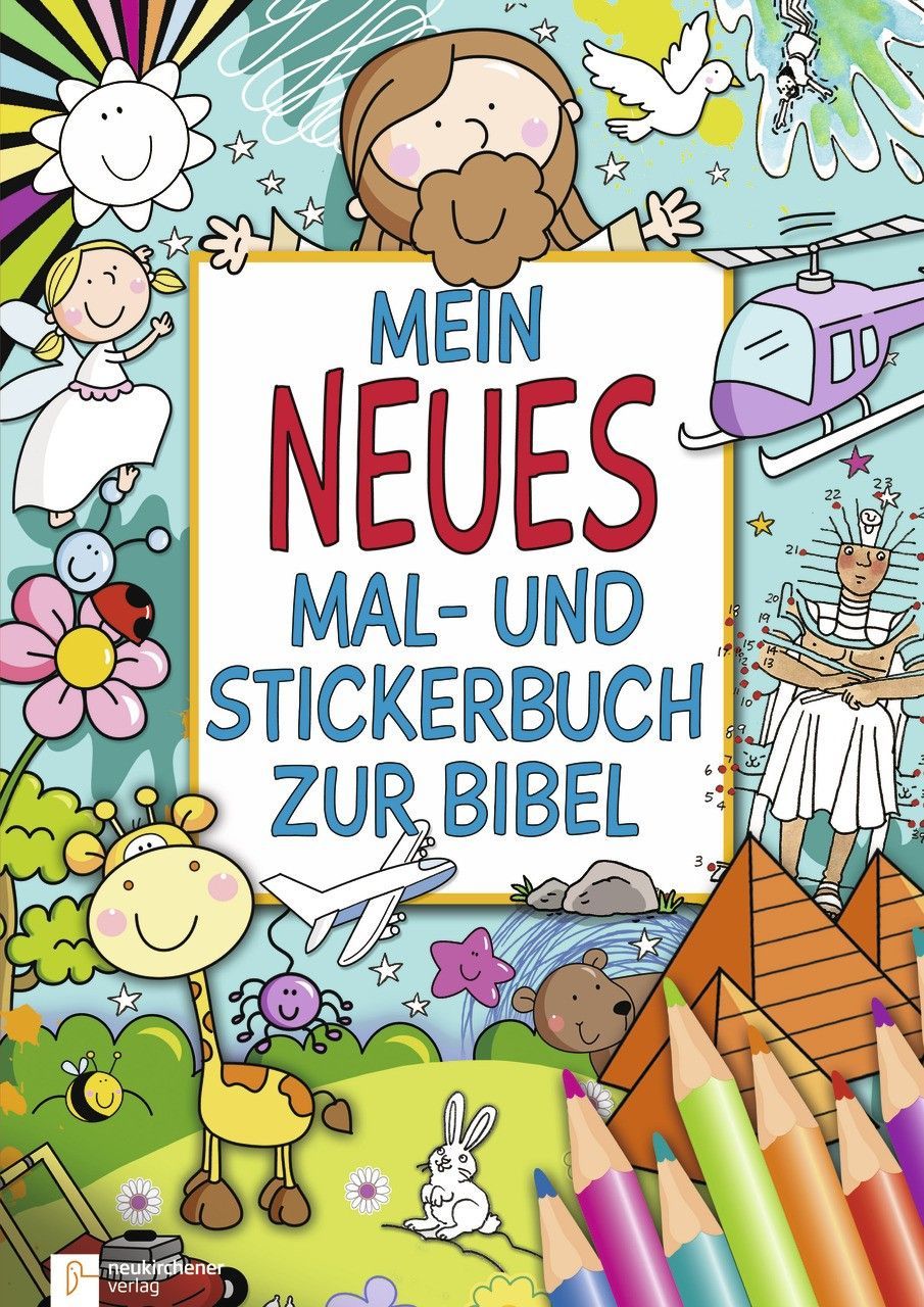 AVA Verlagsauslieferung AG-Mein neues Mal- und Stickerbuch zur Bibel_2941711_1 AVA Verlagsauslieferung AG-Mein neues Mal- und Stickerbuch zur Bibel_2941711_