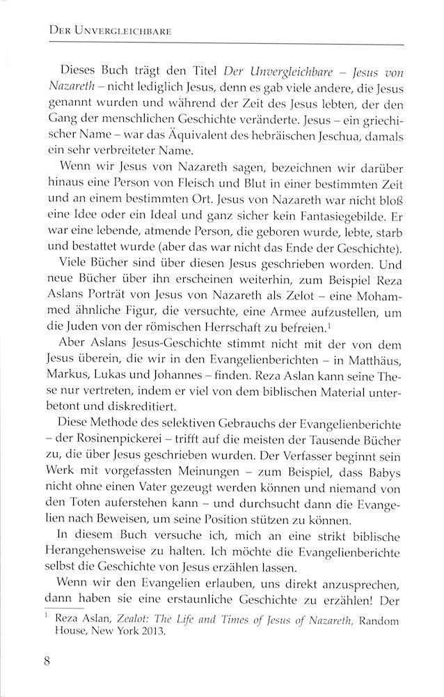 Advent-Verlag GmbH-Der Unvergleichbare, Band 1_2220800_6 Advent-Verlag GmbH-Der Unvergleichbare, Band 1_2220800_