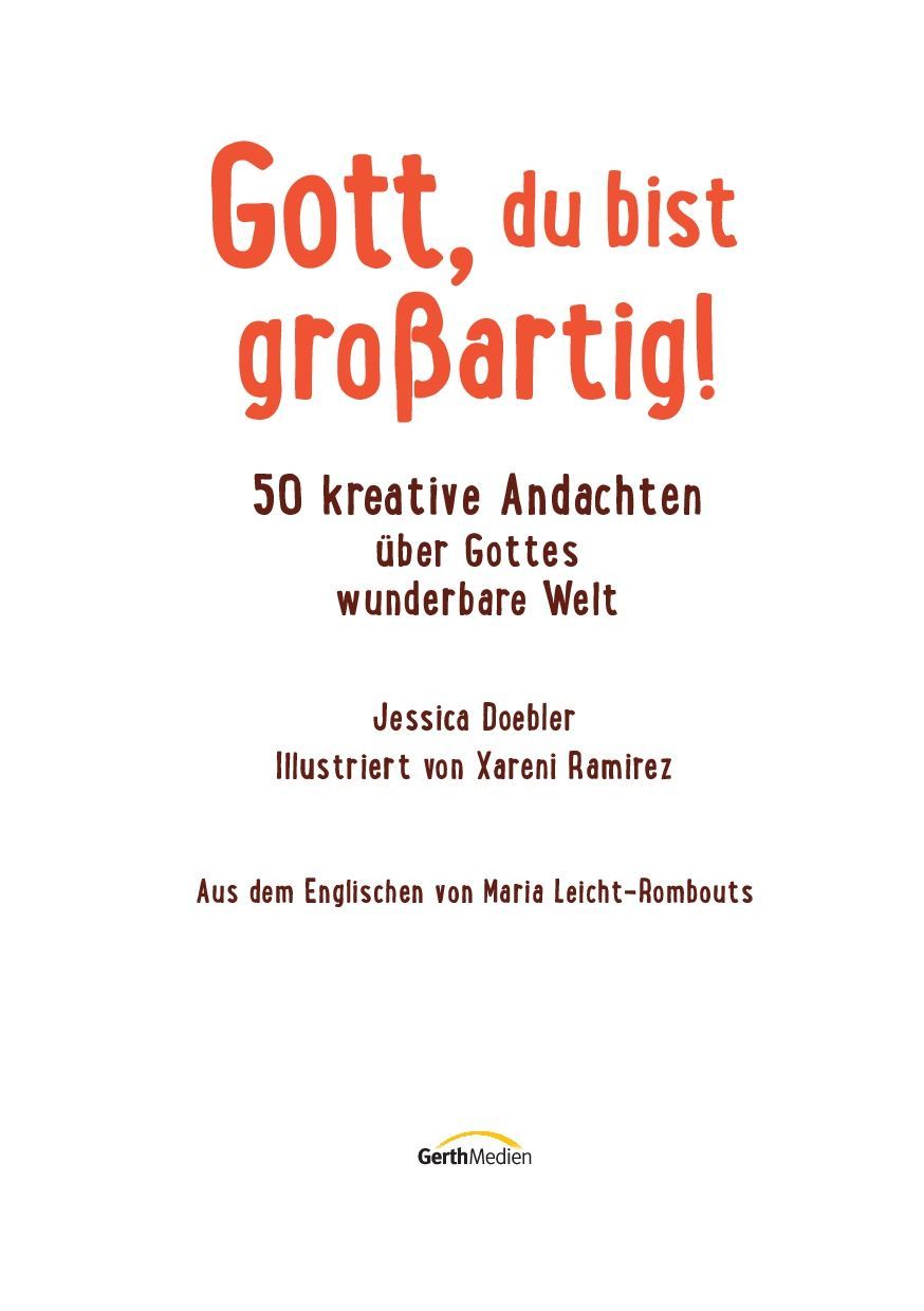 Gerth Medien-Gott, du bist grossartig (Andachtsbuch)_2942817_2 Gerth Medien-Gott, du bist grossartig (Andachtsbuch)_2942817_