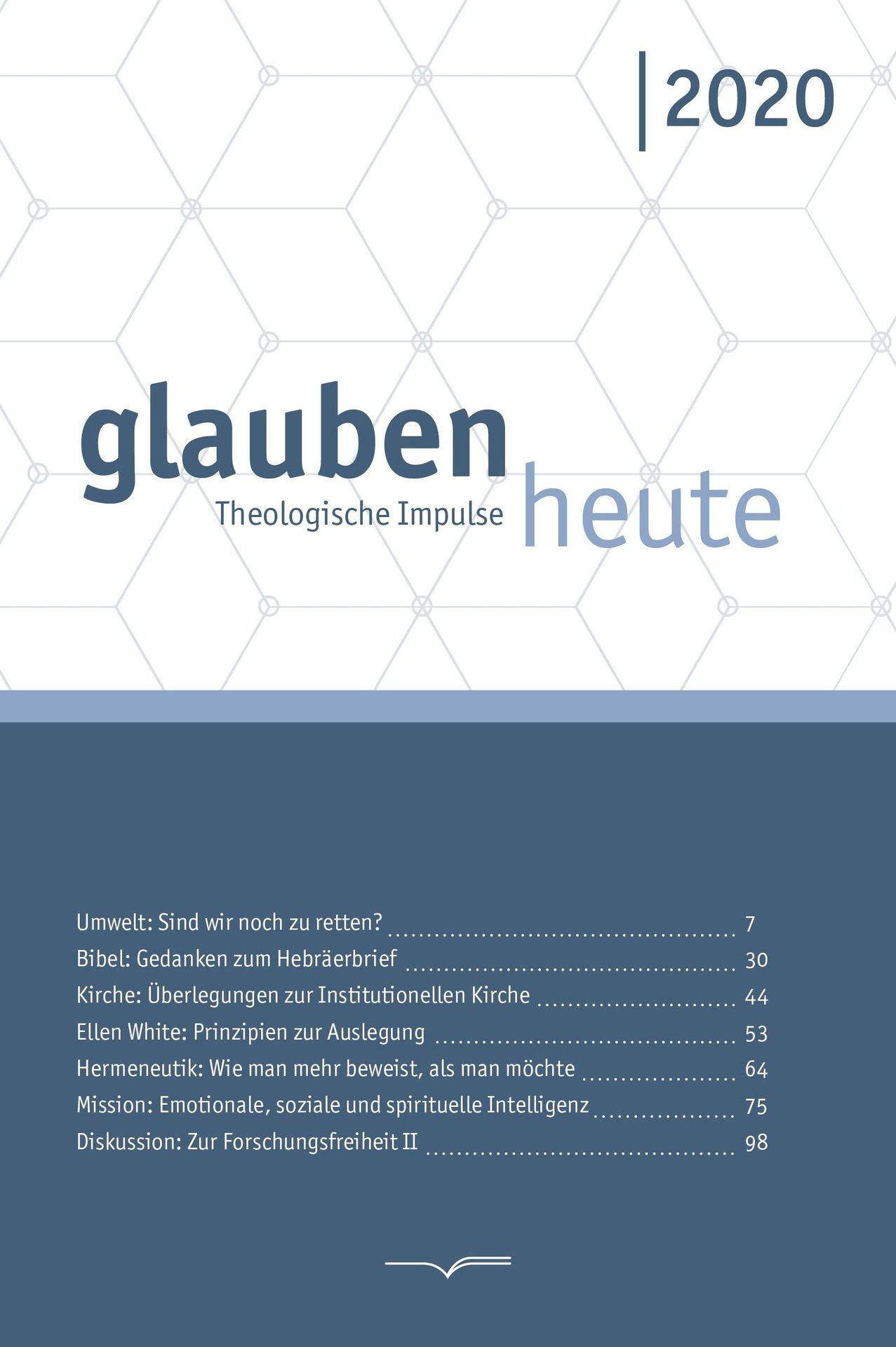 Advent-Verlag GmbH-Glauben heute 2020_2421811_1 Advent-Verlag GmbH-Glauben heute 2020_2421811_