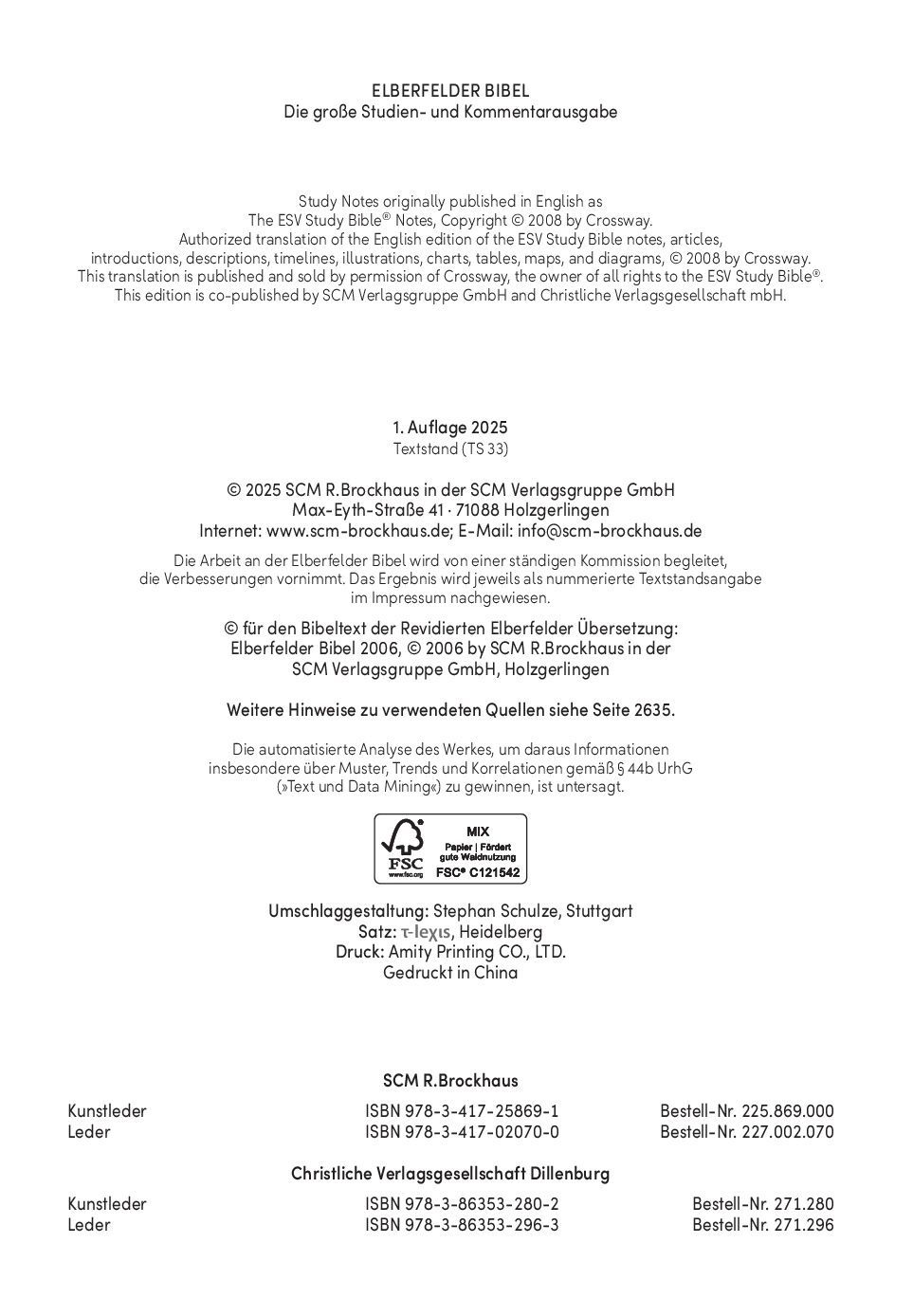 SCM Brockhaus-Bibel, Elberfelder, Brockhaus, Studienbibel mit Kommentaren_2442847_3 SCM Brockhaus-Bibel, Elberfelder, Brockhaus, Studienbibel mit Kommentaren_2442847_