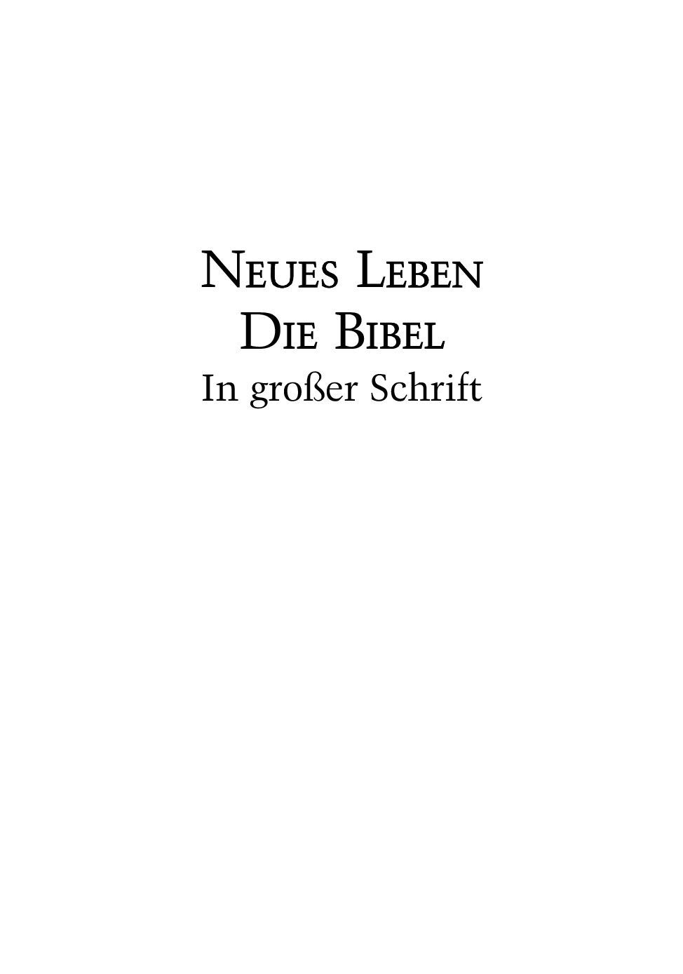 SCM Brockhaus-Bibel, Neues Leben, grosse Schrift_2942261_