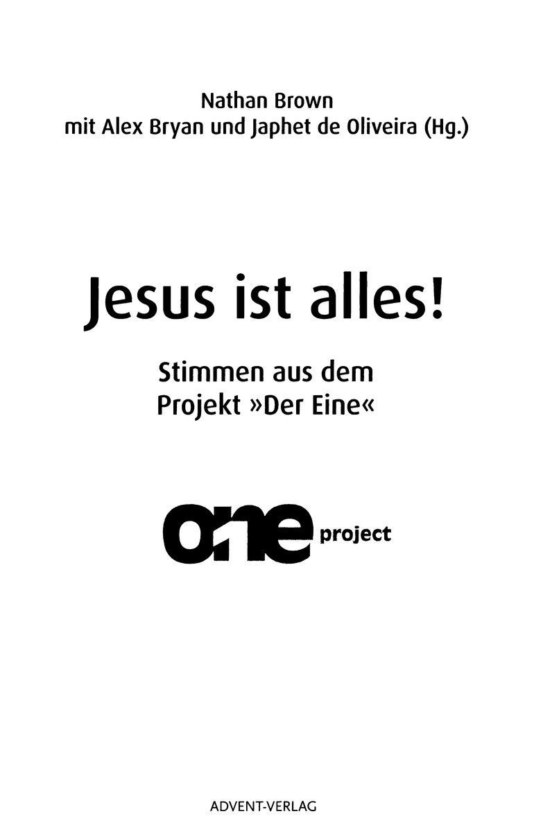 Advent-Verlag GmbH-Jesus ist alles_2420206_