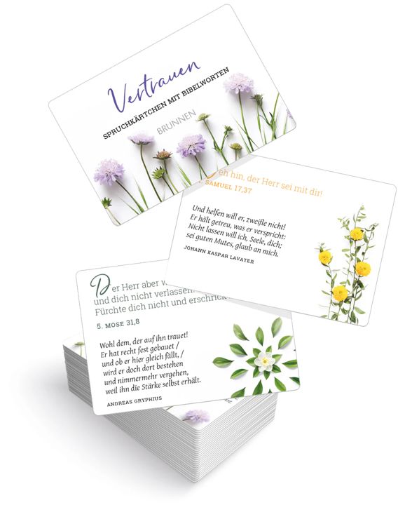 Brunnen Verlag-Vertrauen - Spruchkärtchen mit Bibelworten_4942851_1 Brunnen Verlag-Vertrauen - Spruchkärtchen mit Bibelworten_4942851_