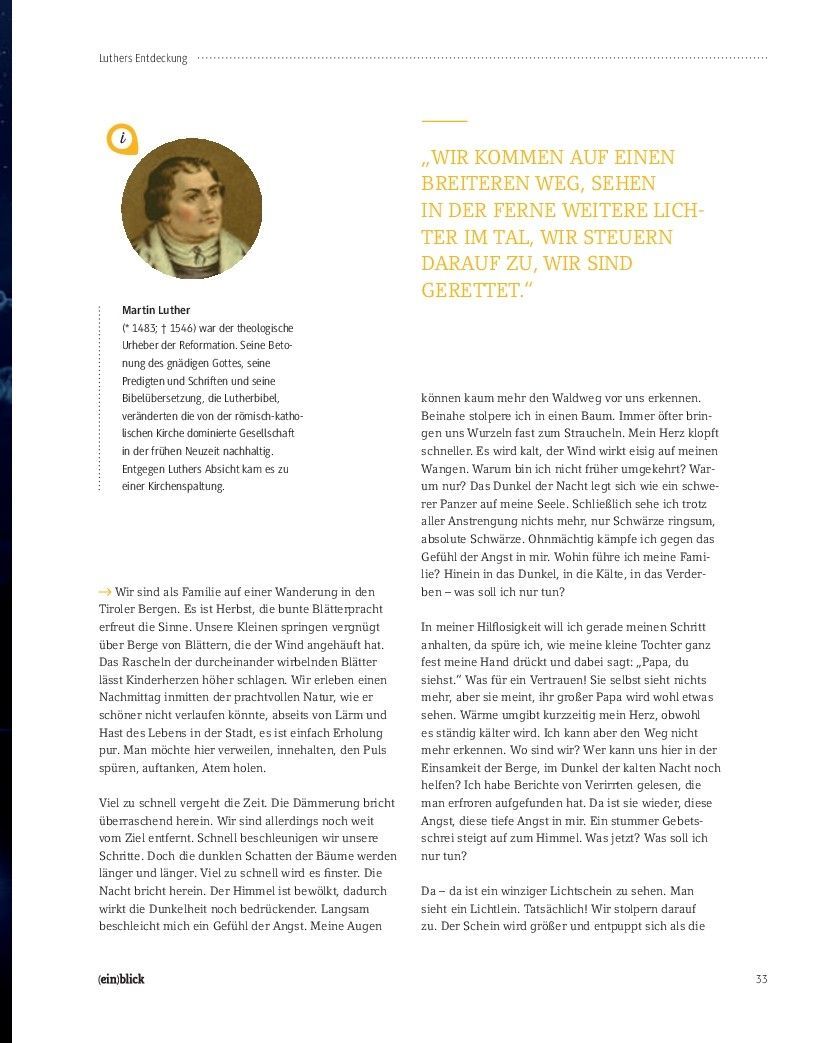 Advent-Verlag Schweiz-(ein)blick: Die Unvollendete, Reformationsmagazin_1410989_