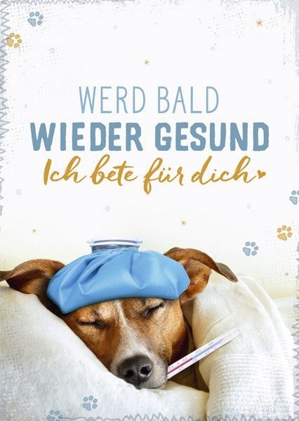Segensart-Postkarte: Werd bald wieder gesund_4941995_
