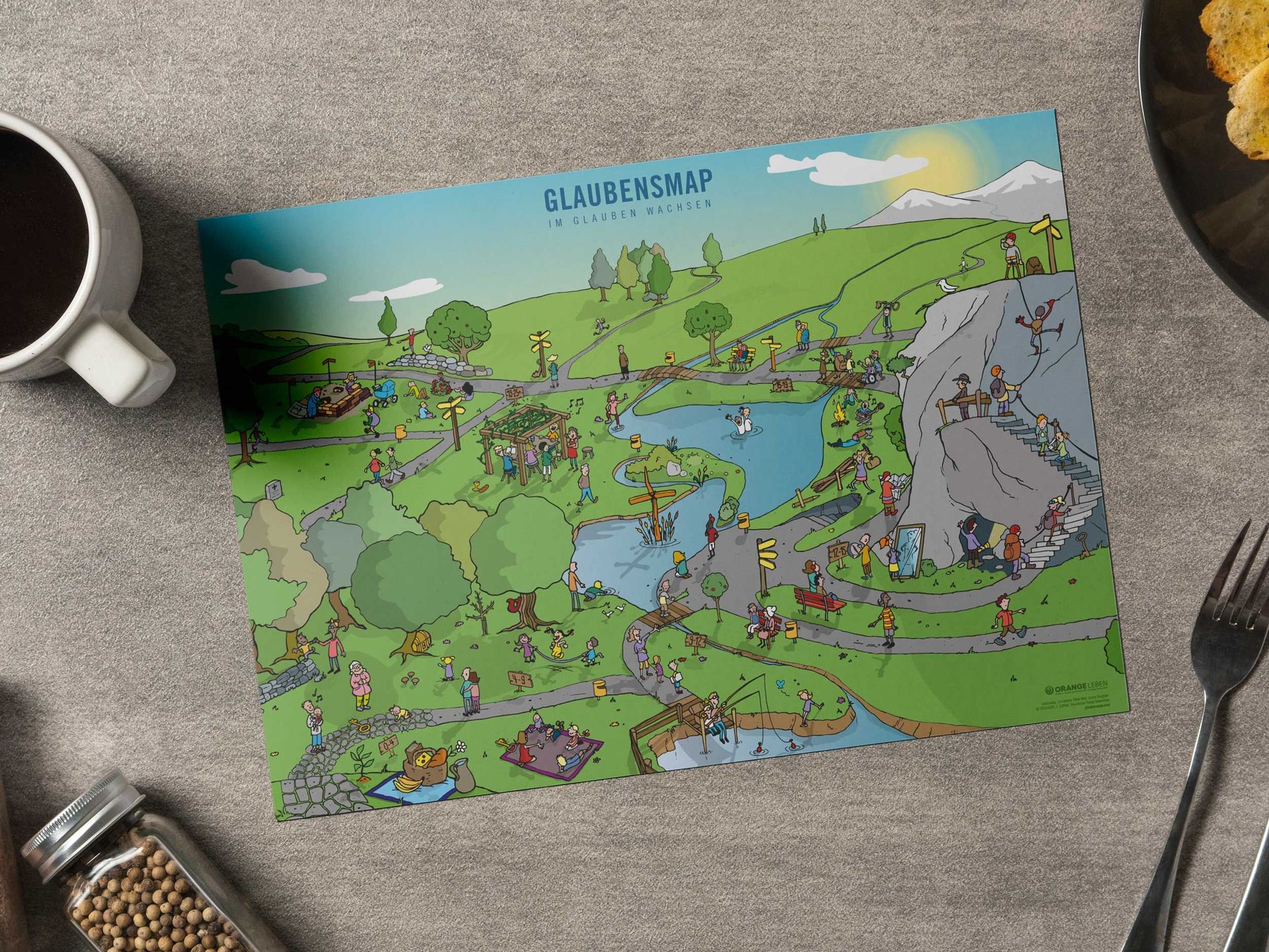 Advent-Verlag Schweiz-Glaubensmap, Tischsets A3_4912931_