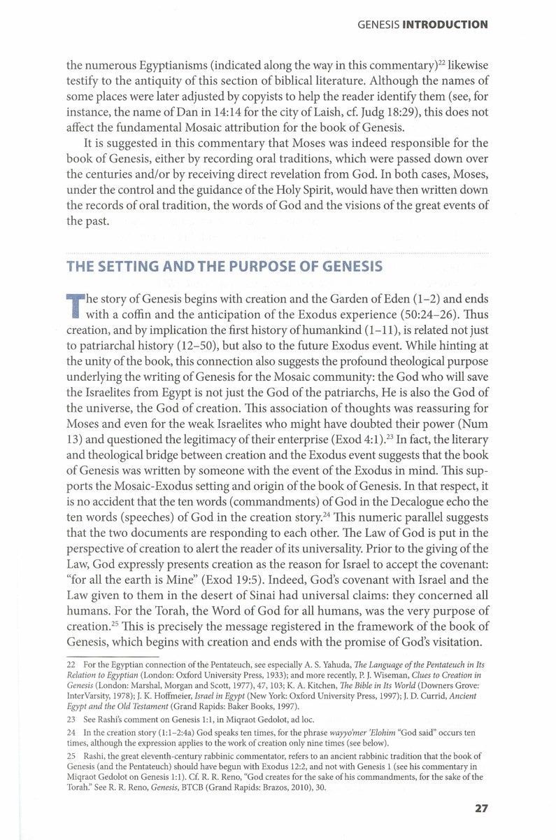 Pacific Press Publishing Association-SDA International Bible Commentary 1 - Genesis, Englisch_2540817_