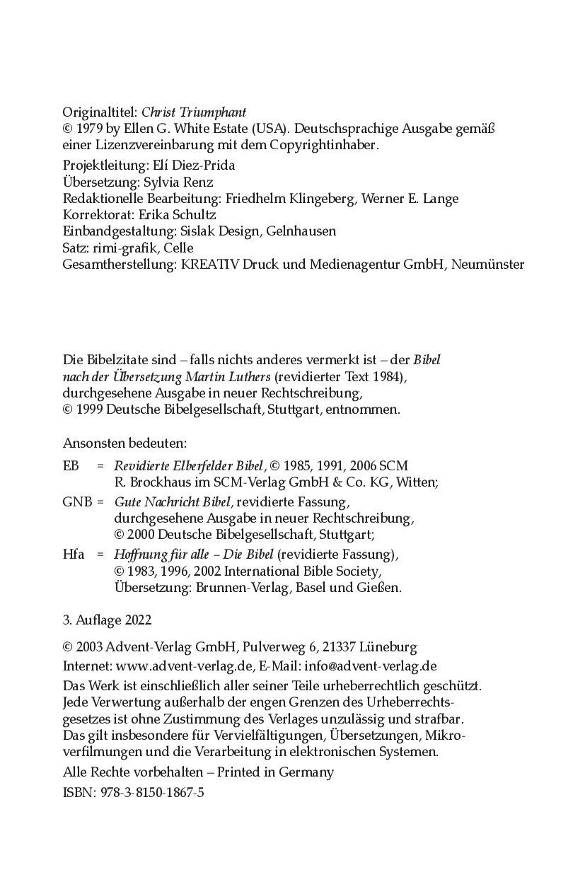 Advent-Verlag GmbH-Christus ist Sieger_2420051_3 Advent-Verlag GmbH-Christus ist Sieger_2420051_