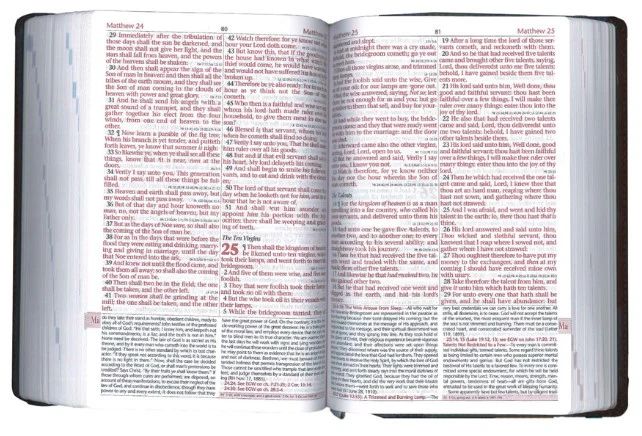 Oklahoma Academy Publishing-Bibel, Englisch, Mission Study Bible, KJV, Kunstleder schwarz (Onyx)_2542328_