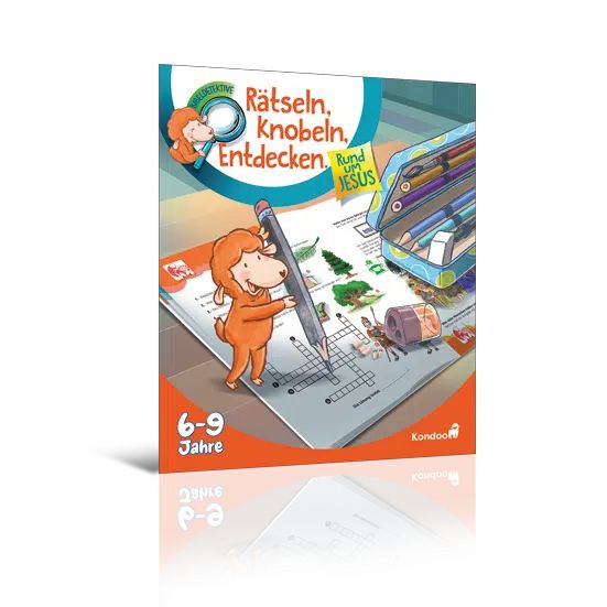Kondoo Verlag-Rätseln, Knobeln, Entdecken. Rund um Jesus. 6-9 Jahre_2442927_